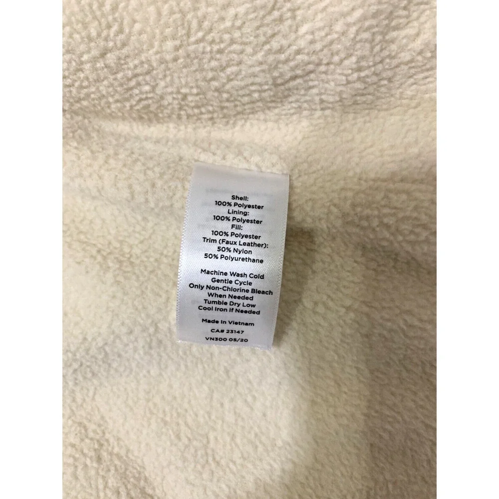Talbots Women’s Size 2X Quilted Puffer Polyester With Vest Full Zip Heritage - Picture 5 of 7
